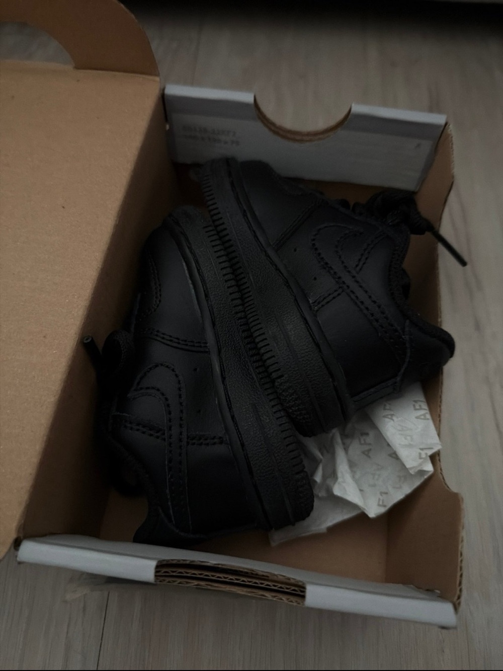 Nike Kids All-Black Sneakers